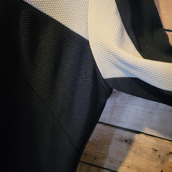 Gabby Skye back and tan mid length dress size 14 - Picture 4 of 10